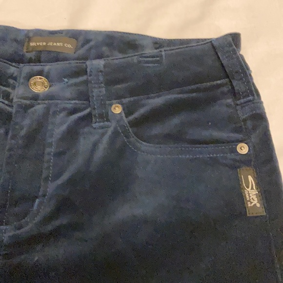 Silver Aiko Skinny Mid Rise - Picture 2 of 4